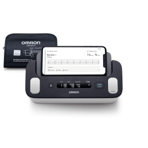 Dispozitiv de masurare a tensiunii arteriale si EKG OMRON Complete, manseta universala 22-42 cm