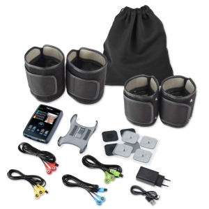 Dispozitiv de stimulare musculara Beurer EM 95 EMS homeSTUDIO, dispozitiv de antrenament EMS de ultima generatie pentru acasa cu aplicatie si antrenor virtual, inclusiv mansete si electrozi - Img 5