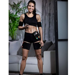 Dispozitiv de stimulare musculara Beurer EM 95 EMS homeSTUDIO, dispozitiv de antrenament EMS de ultima generatie pentru acasa cu aplicatie si antrenor virtual, inclusiv mansete si electrozi - Img 15