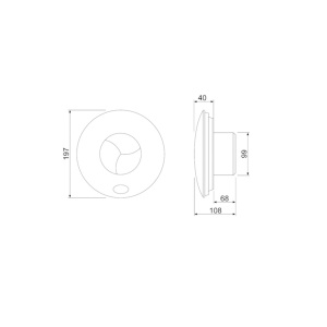 Dispozitiv de ventilatie STIEBEL ELTRON LA 70 VE-U pentru baie, bucatarie si WC - Img 4
