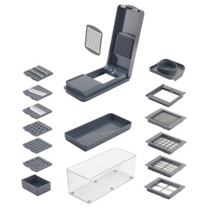Dispozitiv multifunctional Metaltex Slice-Cube 12 in 1 pentru fructe si legume - Img 6
