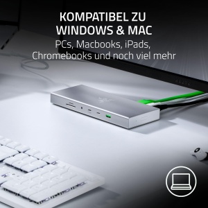 Docking Station Razer USB 4 - 14 Porturi, Suport Dual Display, Incapere Laptop 180W - Img 7