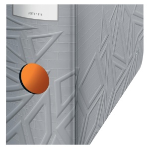 Dosar Leitz Urban Chic 180 Active, 5 bucati, A4, 8,2 cm, Gri - Img 4