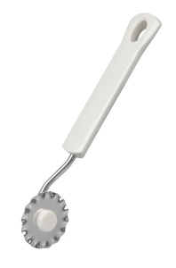 Dr Oetker 1657 Teigradchen otel inoxidabil albargintiu maner ergonomic