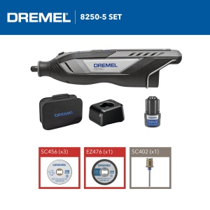 Dremel 8250 Unealta Rotativa 12V Motor Fara Perii Viteza Variabila Set cu Accesorii - Img 9