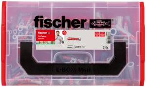 Dublu set de dibluri fischer FixTainer DuoPower, 210 piese, diverse dimensiuni - Img 2