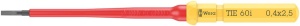 Dulgher cu schimbare rapida Wera Kraftform Kompakt VDE 0,4 x 2,5 x 157 mm, izolat