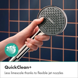 Dus cu doua straluciri hansgrohe Activera Select S, 8 lmin, crom - Img 4