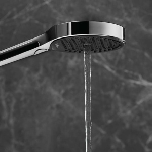 Dus cu mana hansgrohe Rainfinity, 3 moduri de jet, 130 mm, crom - Img 4