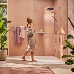 Dus cu maner hansgrohe Pulsify S, 7,9 lmin, crom, cu functie Antikalk - Img 9
