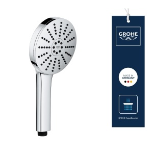 Dus cu trei tipuri de jet GROHE Vitalio Joy 120, crom, 7.9 lmin