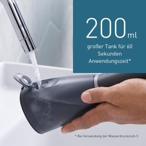 Dus cu ultrasunete Panasonic EW-DJ86, capacitate 200 ml, 5 nivele de presiune, negru - Img 7
