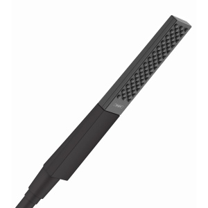 Dus de mana hansgrohe Rainfinity 100mm, PowderRain, Negru Mat