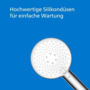 Dus filtrant Philips cu 3 moduri de pulverizare, crom, economie de apa - Img 5