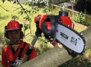 Einhell Multi-Tool fara fir GE-HC 18 Li T-Solo (tuns gard viu 2 in 1 si drujba, sabie Oregon, fara baterie si incarcator) - Img 4