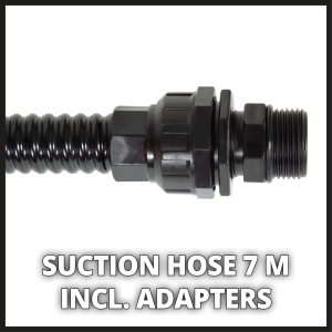 Einhell Saugschlauch 7m Accesoriu Pompe Diametru 25mm cu Ventil Antireflux - Img 3