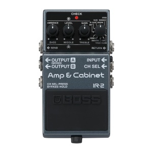 Emulator amplificator BOSS IR-2 cu 11 tipuri de amplificatoare si efecte stereo