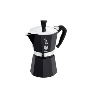 Espressor Bialetti Moka Express Color 1 Ceasca 60ml Aluminiu Negru