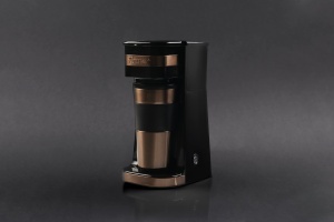 Espressor cafea Bestron ACM112CO, 750W, 420ml, inox cupru - Img 4