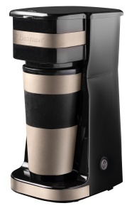 Espressor cafea Bestron ACM112SAT, 750W, 420ml, inox, bej