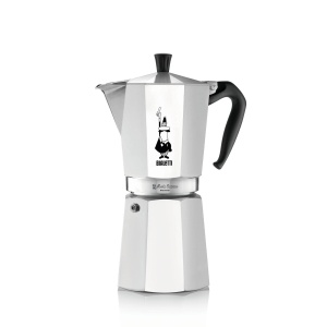 Espressor cafea Bialetti Moka Express, 18 cesti (800 ml), aluminiu, argintiu
