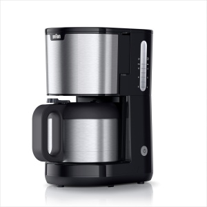 Espressor cafea Braun PurShine KF1505, 1.2L, 1000W, Negru