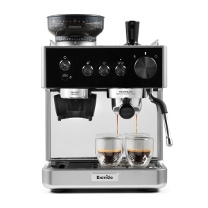 Espressor cafea Breville Barista Classic, 15 bar, negru si argintiu