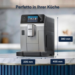 Espressor cafea DeLonghi Eletta Ultra ECAM472.85.MB, LatteCrema, 50 bauturi, metal - Img 9