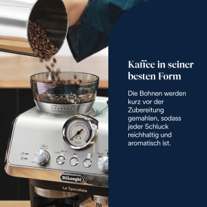 Espressor cafea DeLonghi La Specialista Arte, inox, 3 temperaturi, sistem LatteArt - Img 3