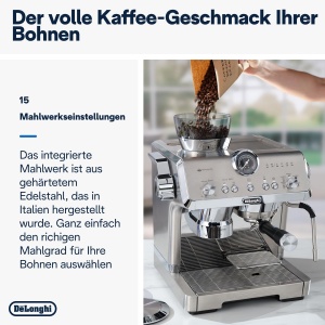 Espressor cafea DeLonghi La Specialista Opera EC9555.M, 1550W, cu Cold Brew si spumator de lapte - Img 3