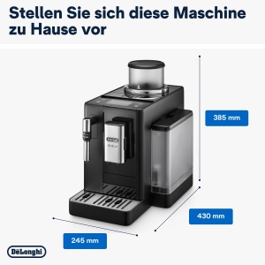 Espressor cafea DeLonghi Rivelia EXAM440.35.B, 8 bauturi, Touch-Display 3,5, Onyx Negru - Img 8