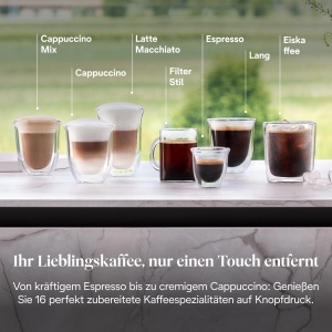 Espressor cafea DeLonghi Rivelia EXAM440.55.W, alb, 16 specialitati, touchscreen 3,5 - Img 7