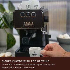 Espressor cafea Gaggia Espresso Evolution Black, PID, 53 mm, Made in Italy - Img 8