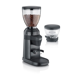 Espressor cafea GRAEF EliteGrindX CM8002, 350 g, 128 W, Negru-Mat