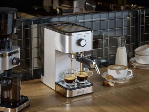 Espressor cafea Graef Salita ES400, 1.25L, 1400W, argintiu - Img 2