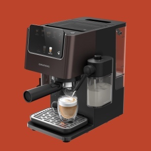 Espressor cafea Grundig KSM 8530, 1688 W, 20 bar, NegruBraun - Img 8