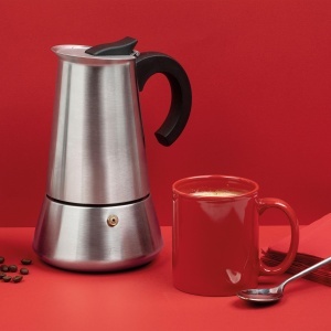 Espressor cafea Jata Hogar CAX 104 Odin, inox, capacitate 4 cesti, 9.8 x 16 x 10 cm - Img 4