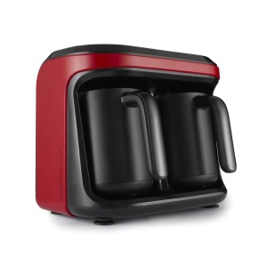 Espressor cafea Karaca Hatr Hups Duet, 1400W, Capacitate 10 Cesti, Rosu - Img 3