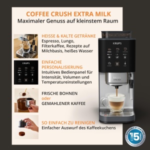 Espressor cafea KRUPS Coffee Crush, ultra compact, 15 cm latime, 15 bar - Img 3