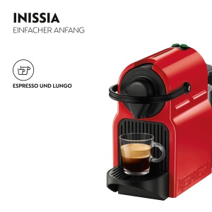 Espressor cafea KRUPS Inissia, 19 bar, culoare rosie, compact - Img 2