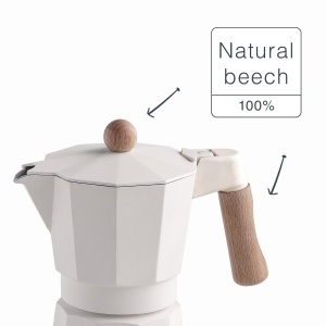 Espressor cafea Lacor 62096, 6 cesti, inductie, alb mat - Img 5