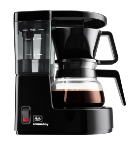 Espressor cafea Melitta Aromaboy, 2 cani, 550W, negru