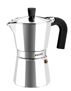 Espressor cafea Monix Vitro Express, 3 cesti, aluminiu, design clasic - Img 6