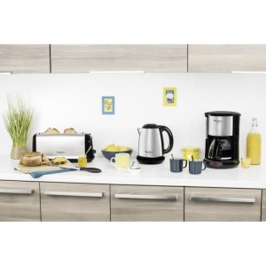 Espressor cafea Moulinex FG360811, 15 cesti, inox mat, negru - Img 7