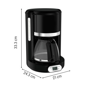 Espressor cafea Moulinex FG380B10, capacitate 1.25L, 1000W, design vintage - Img 8