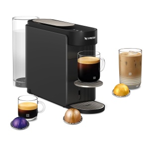 Espressor cafea Nespresso Delonghi Vertuo Up, 1.4L, 5 dimensiuni, gri