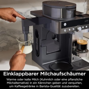 Espressor cafea Ninja Prestige CFN802EUGM, 2-in-1, 1.8L, gri-metal - Img 4