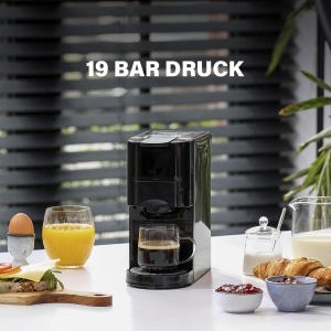 Espressor cafea Princess 249450, 1450W, 800ml, NegruSilver - Img 3