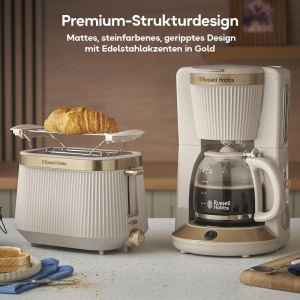 Espressor cafea Russell Hobbs Bronte, 1,25 l, 10 cesti, steingrau - Img 11