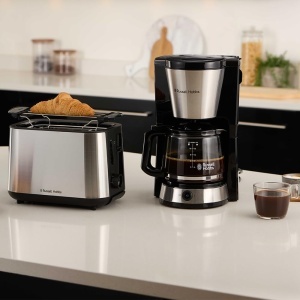 Espressor cafea Russell Hobbs Heaton, 1.25L, 1000W, inox - Img 8